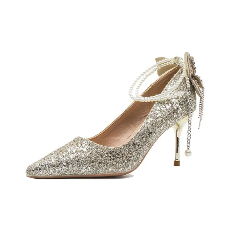 City Camel Slim Heel High Heels Women's-5