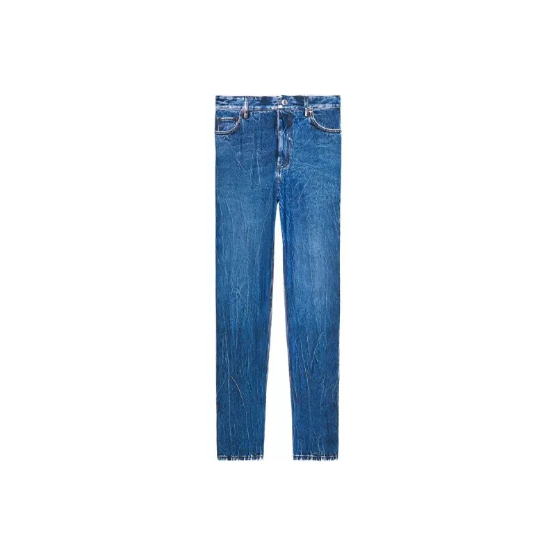 Balenciaga Jeans Women's Dark Blue-0