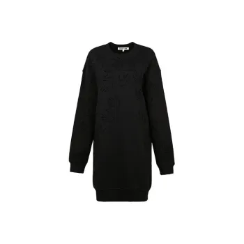 McQ Alexander McQueen Long Sleeved Dresses Women's Black
