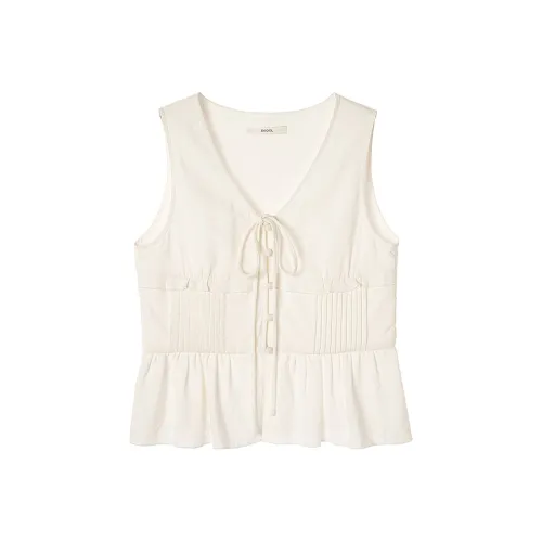 EKOOL Tank Tops Women's White