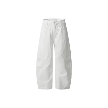 VINMUK Jeans Unisex White