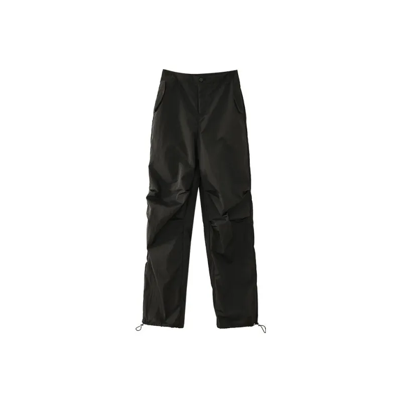 YALIDA Cargo Pants Women's Black-0