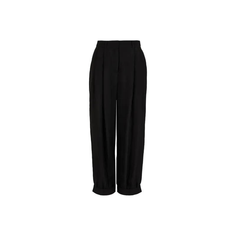 ARMANI EXCHANGE SS24 Casual Pants Women's Black-0