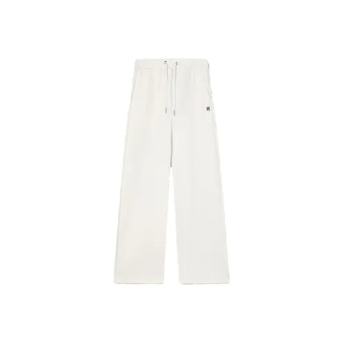 FILA Knitted Sweatpants Women's Steam White