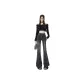 Black Gray Pants