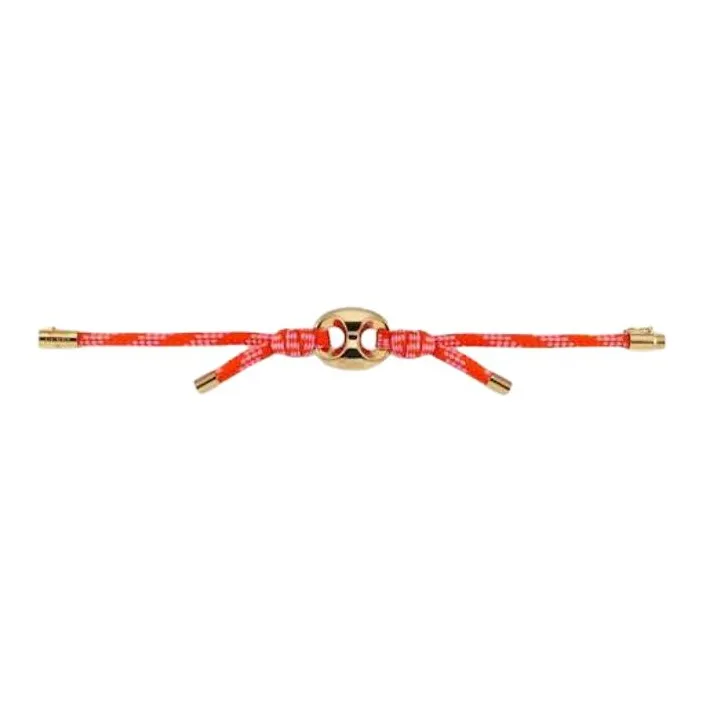 GUCCI Polyester, Hardware Accessories Bracelets Unisex Orange-1