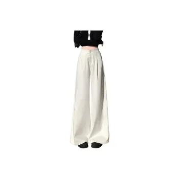 Tonlion Casual Pants Women's Beige Apricot