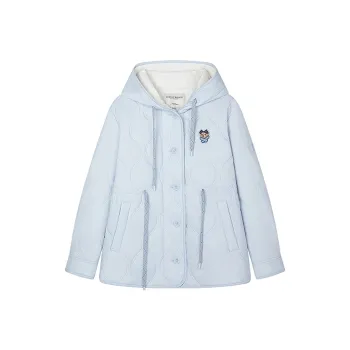 Teenie Weenie Puffer Jacket Women's Light Blue