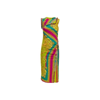 VERSACE Sleeveless Dress Women's Multicolor