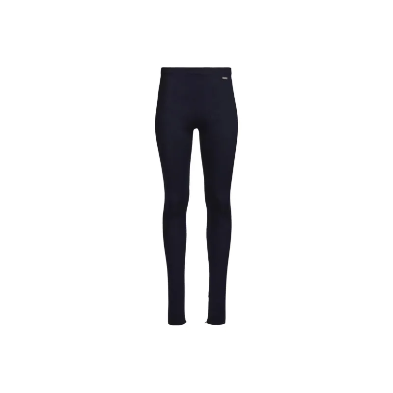 Ferragamo Logo plaque Knitted Leggings-0