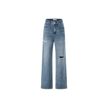 MacyMccoy Wide Leg Jeans Women's Blue