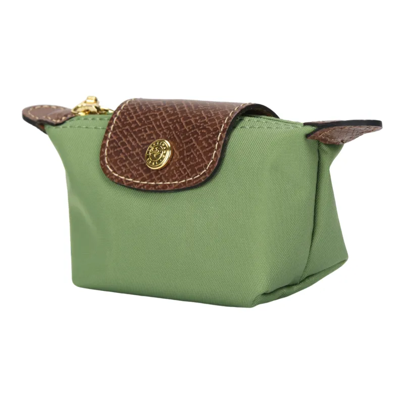 LONGCHAMP Le Pliage Polyamide Canvas Clutch Coin Purse Women's Avocado Green-1
