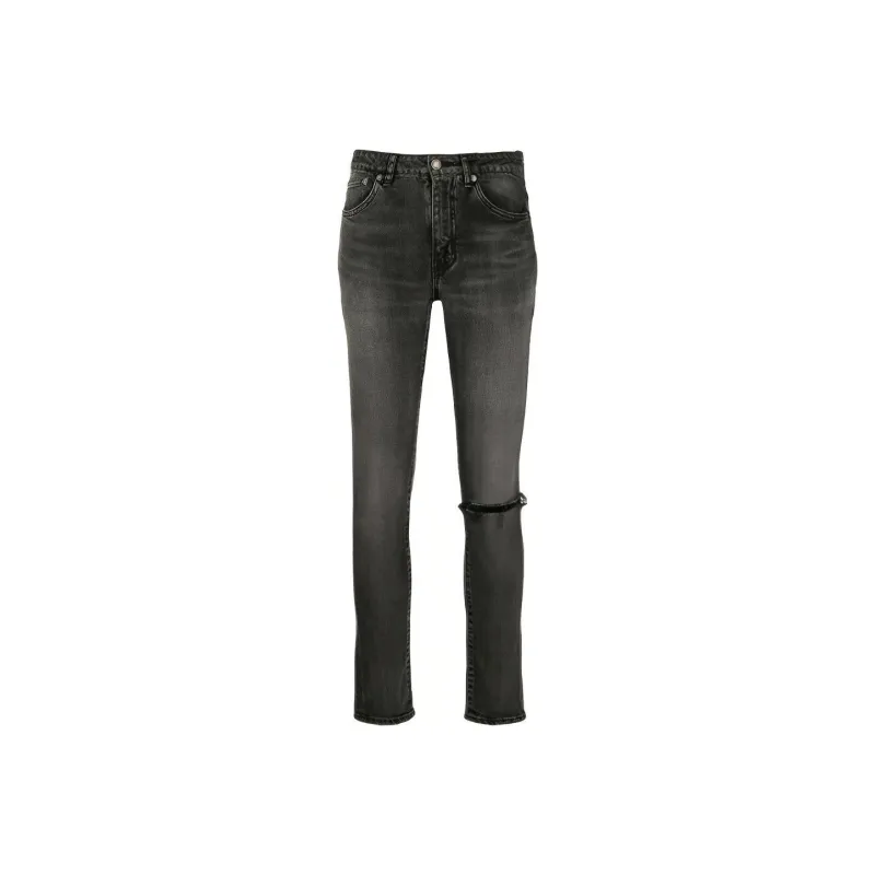 SAINT LAURENT Jeans Women's Gray-0