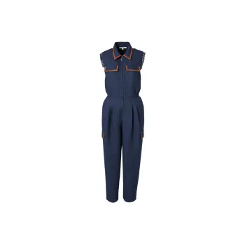 XII BASKET Jumpsuits Women's Blue