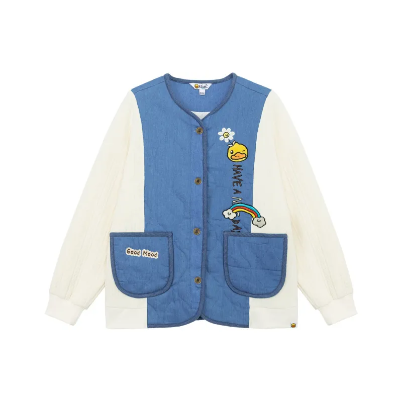 B.Duck Puffer Jacket Women's Sky Blue-0