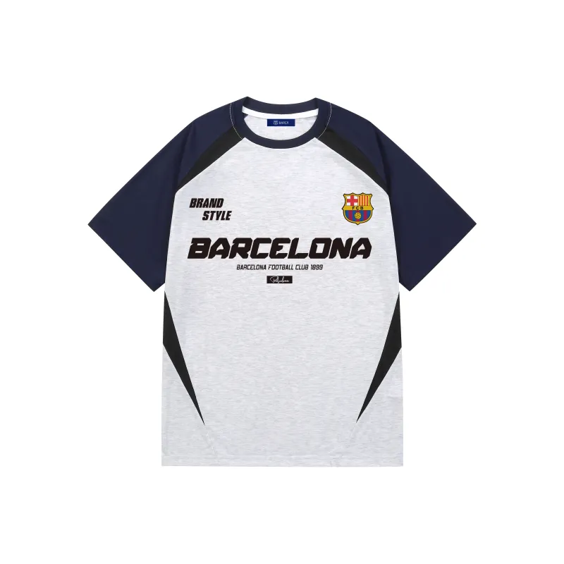 FCB ARCELONA T Shirts Unisex-5