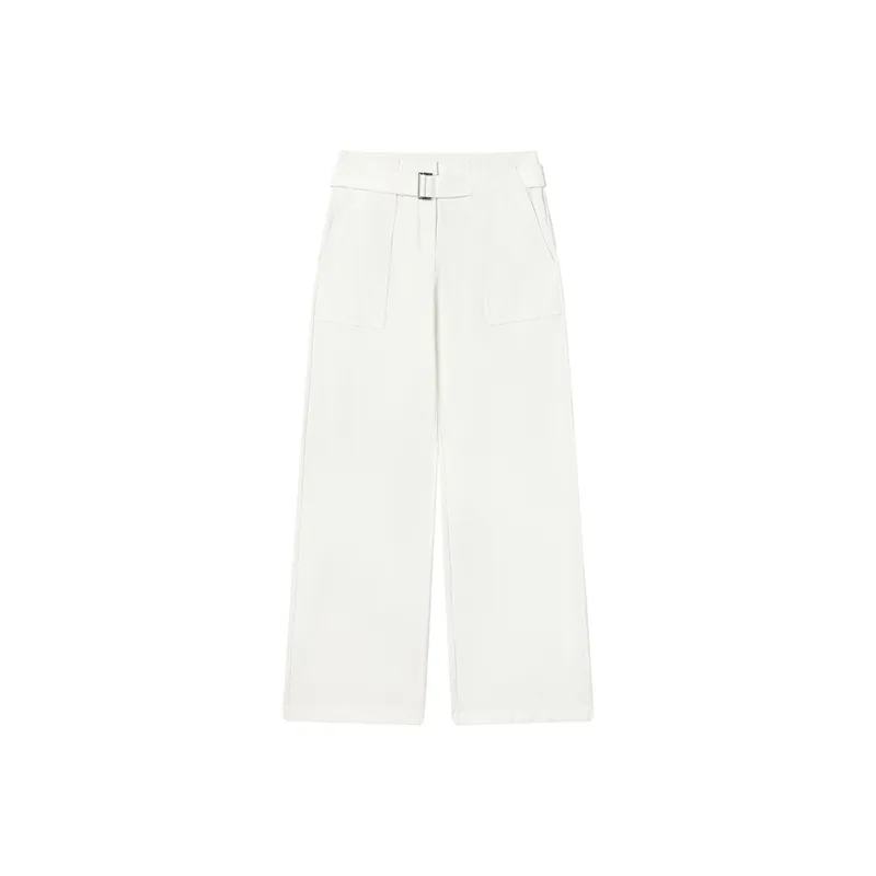 FILA Casual Pants Women's Cloud White-0