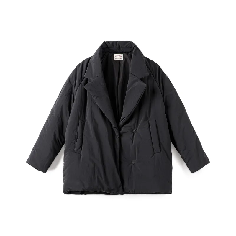 MADEN Puffer Jacket Women's Ink Black-0