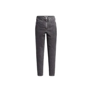 Levis Tapered Pants Moderate Jeans Women's Dark Gray