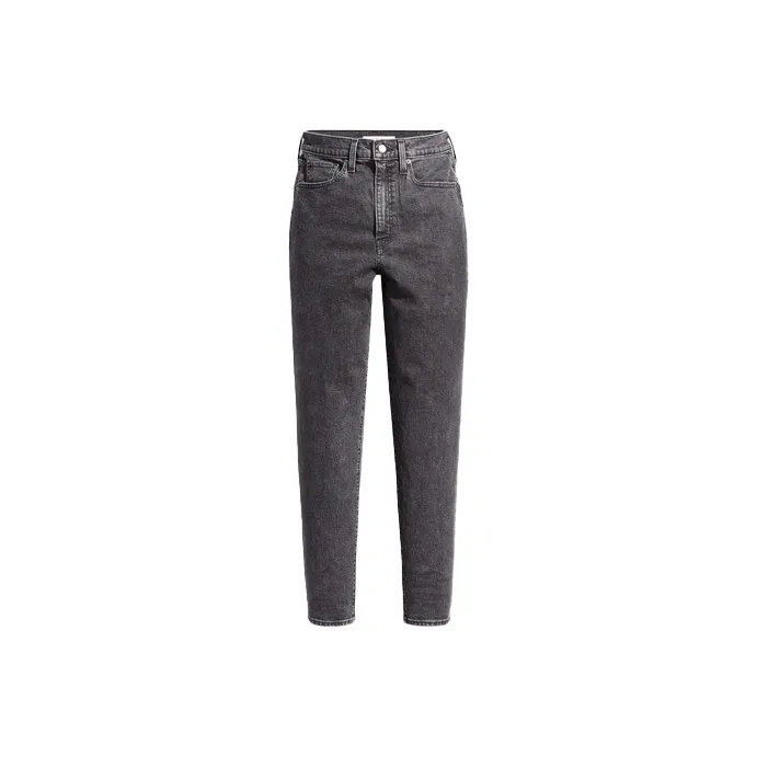 Levis Tapered Pants Moderate Jeans Women's Dark Gray-0