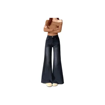 XIAOJUCHUANLI Jeans Women's Black