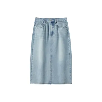 SEM/R Denim Long Skirts Women's