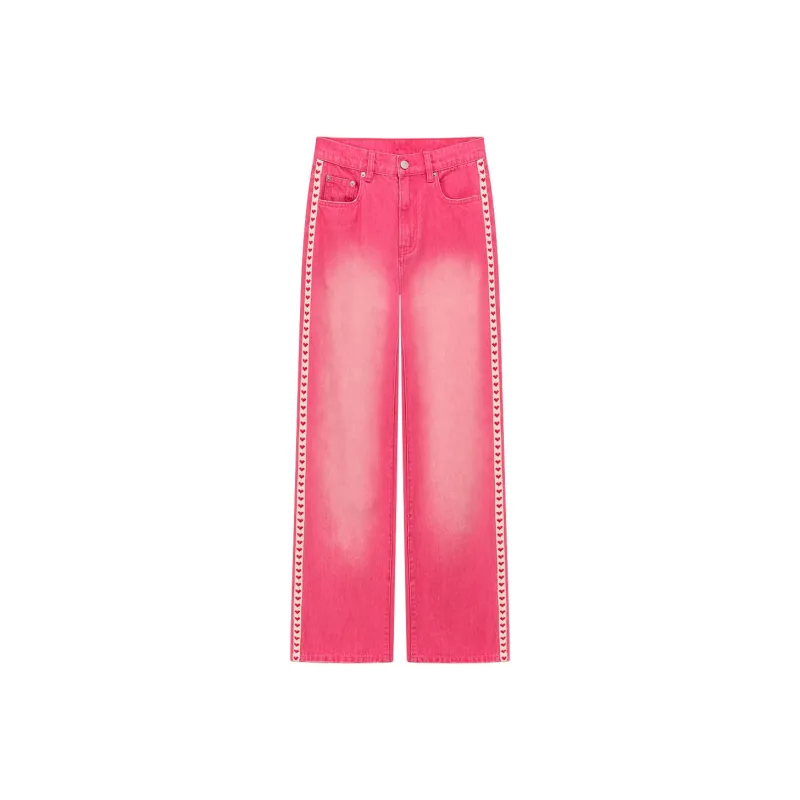 CHUU Jeans Women's Pink-0