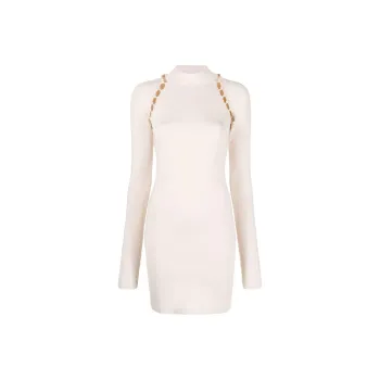 NANUSHKA Long Sleeved Dresses Women's Cream