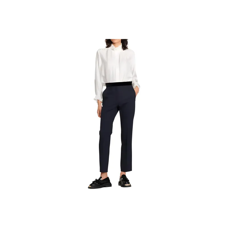 Sandro Suit Trouser Women's Black-0
