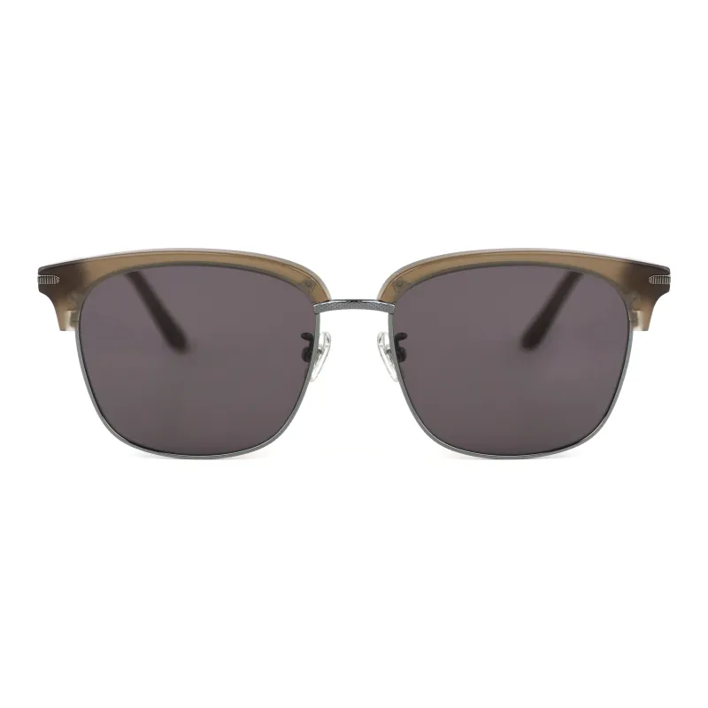 JIANGDAREN Plate And Metal Square Sunglasses Unisex-5