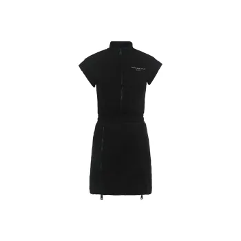 VERSACE JEANS COUTURE Embroidered logo Sweatshirt Dress