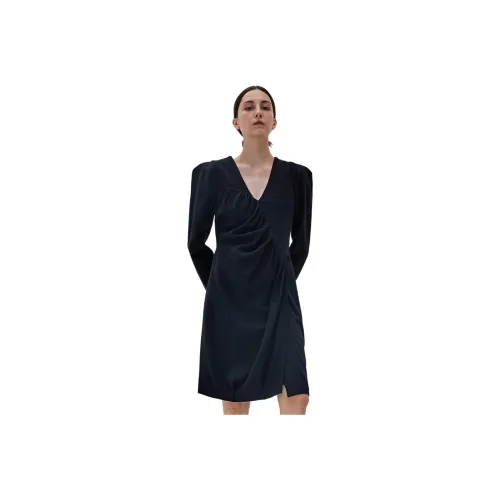 SUNDAY LIFE Long Sleeved Dresses Women's Black