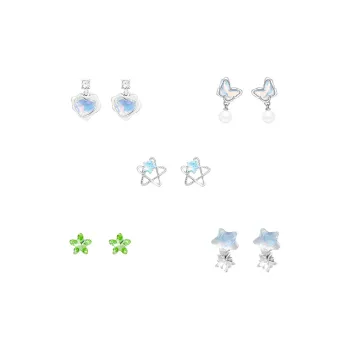 ALI THE FOX Alloy Stud Earrings Women's