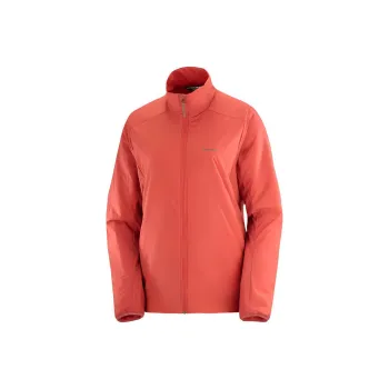 SALOMON Puffer Jacket Women's Red