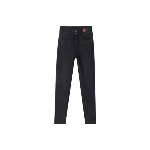 MITUAN Jeans Women's Black Gray