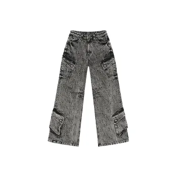 SMFK Jeans Unisex Storm Garden Gray