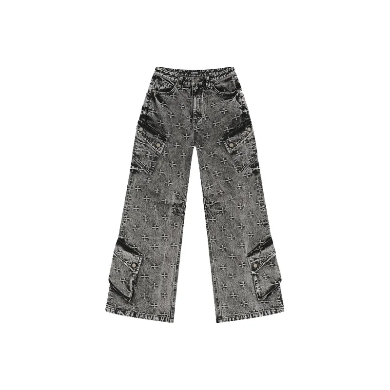 SMFK Jeans Unisex Storm Garden Gray-0