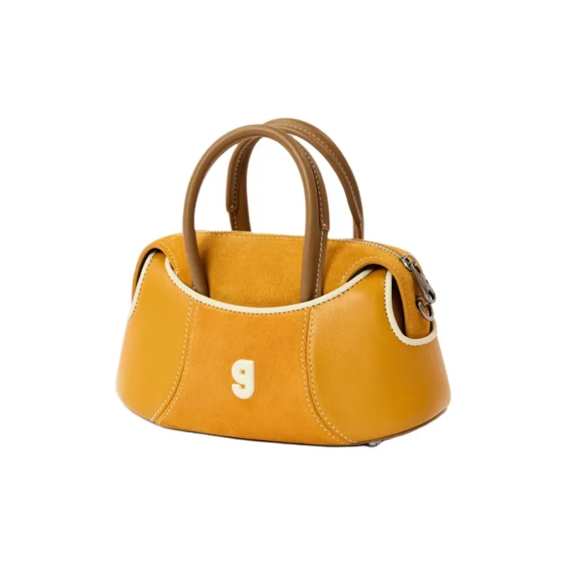 KUNOGIGI Cow Leather Handbag Regular Unisex Multicolor-3