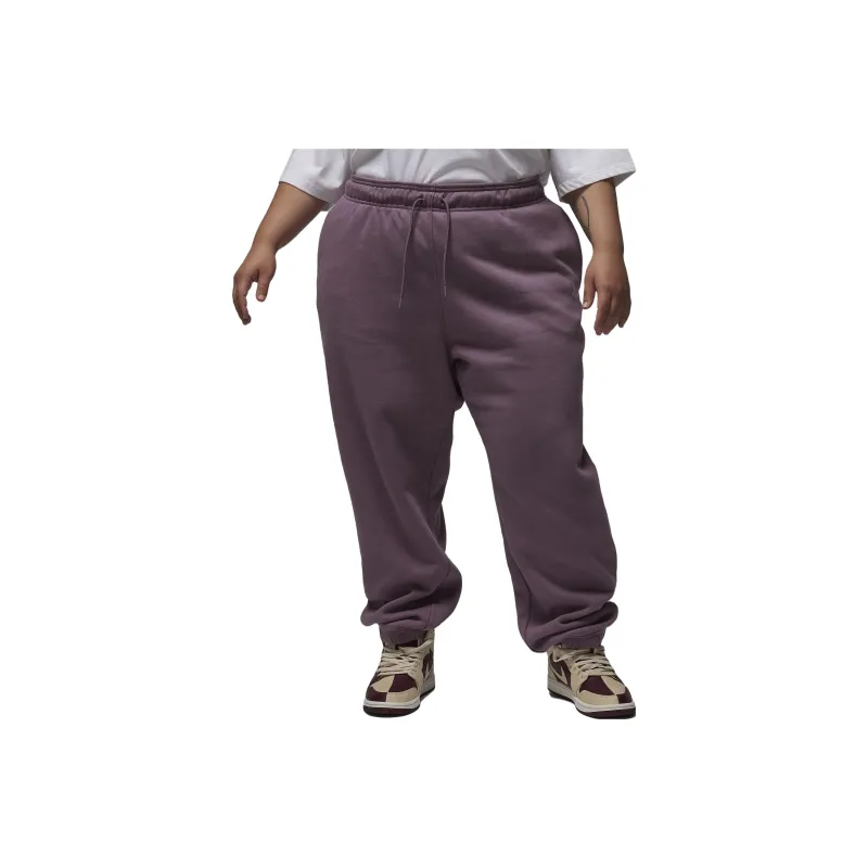 Jordan Brooklyn Brooklyn Fleece Knitted Sports Pants Women's Purple-0