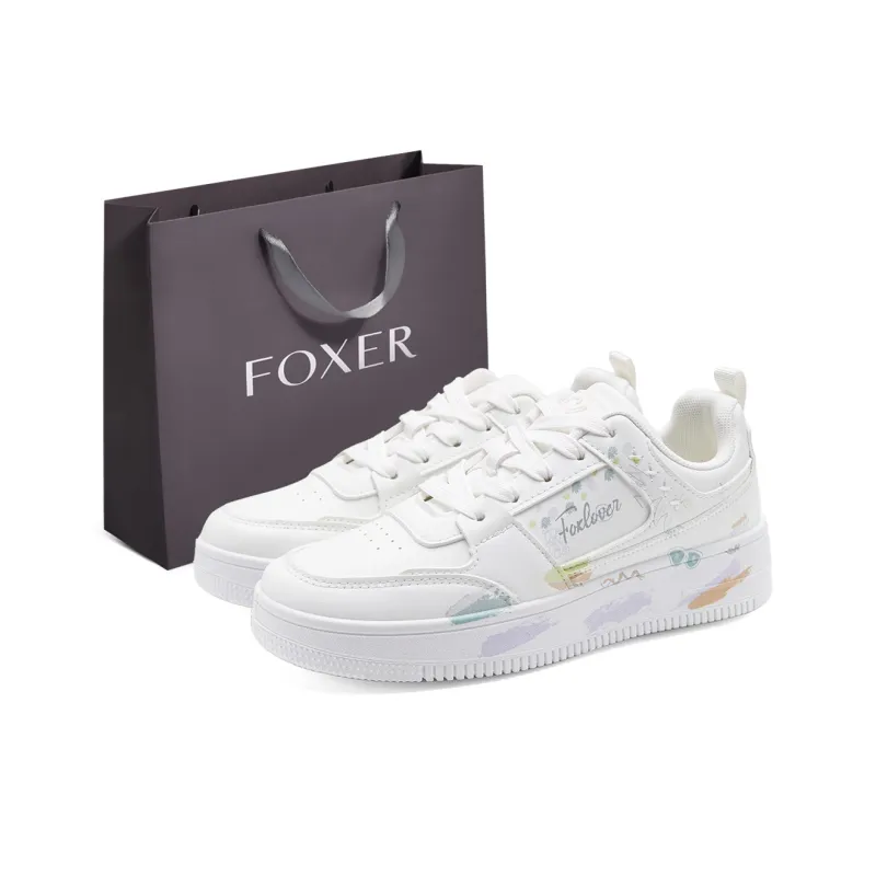 FOXER Wear-resistant And Lightweight Low-Top Skateboard Shoes Unisex-22