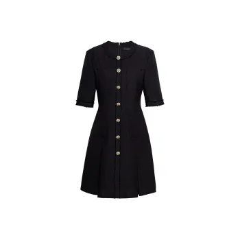 ROEYSHOUSE Short Sleeved Dresses Women's Black