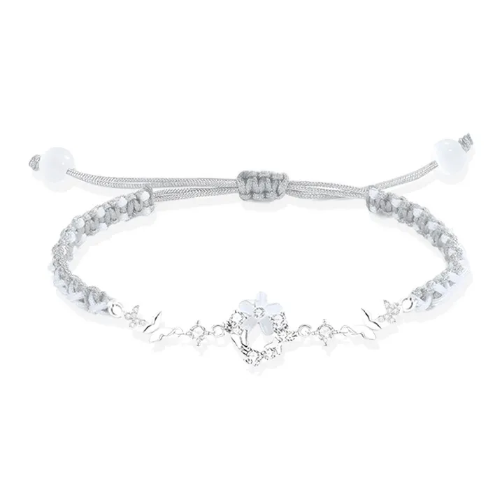 COPI S 999 Fine Silver/Fabric Hand Rope Unisex-5