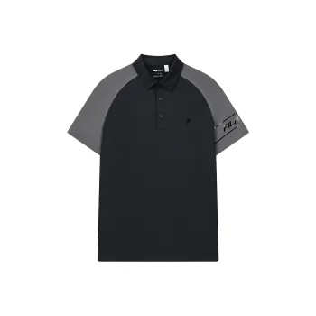 FILA Golf Series Polo Shirt Men's Pitch Black
