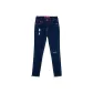 Dark Blue White