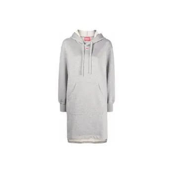 DIESEL Long-Sleeved Dresses Women's Gray