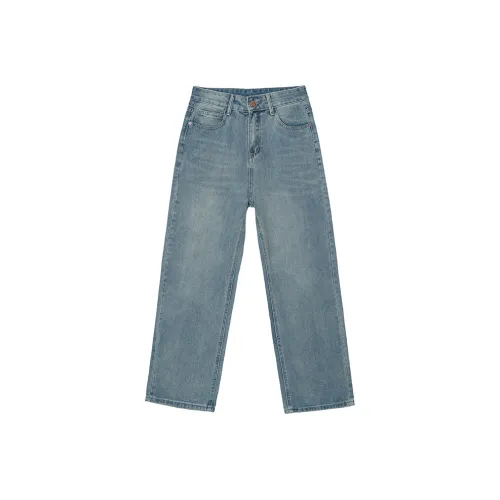 FAWENXIANGZI Jeans Women's Blue