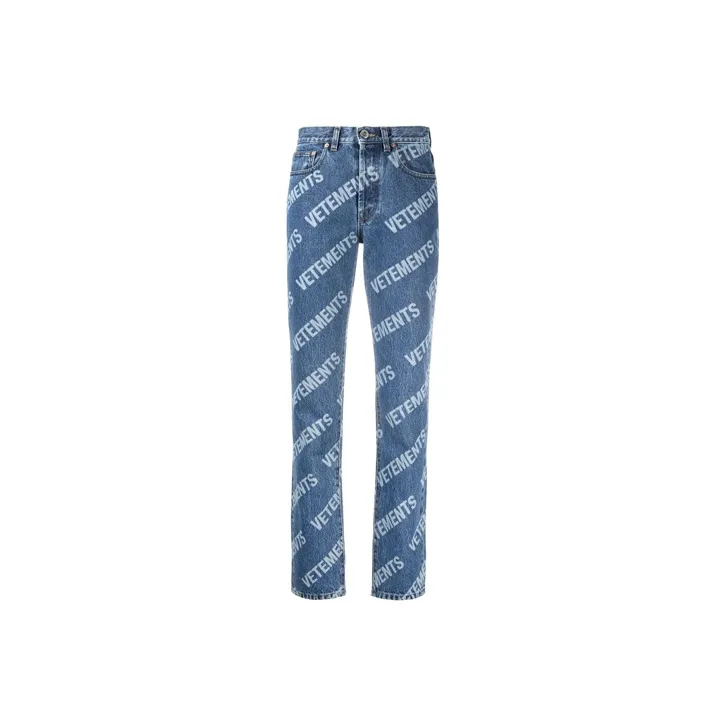 Vetements Jeans Women's Blue-0