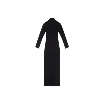 Balenciaga Long-Sleeved Dresses Women's Black