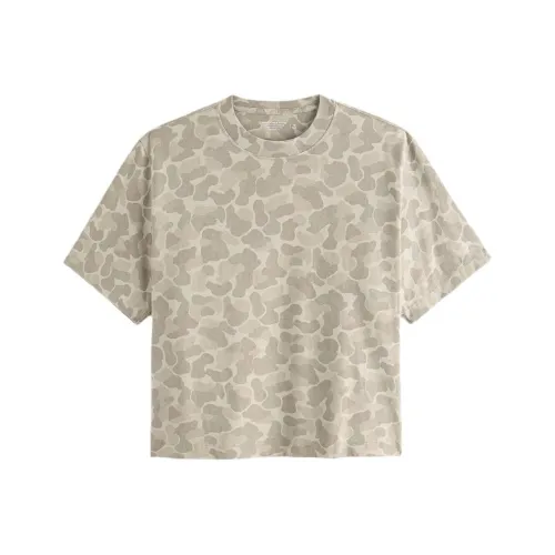 Abercrombie＆Fitch T Shirt Men's Khaki Camouflage
