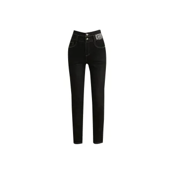 E.BECKY Jeans Women's Black